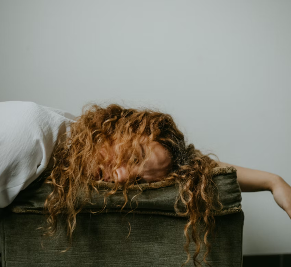 woman tired no energy